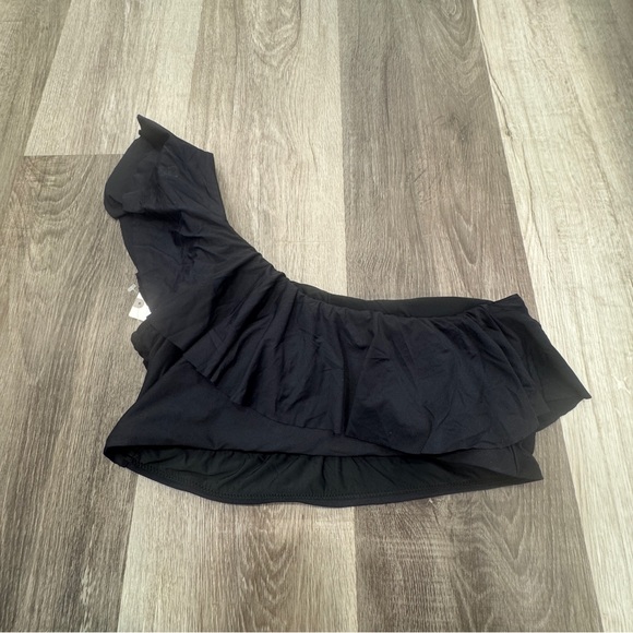 NWT Anthropologie Allihop Ruffle Swim Bikini Top Womens Large Beach Vacation - Picture 6 of 8